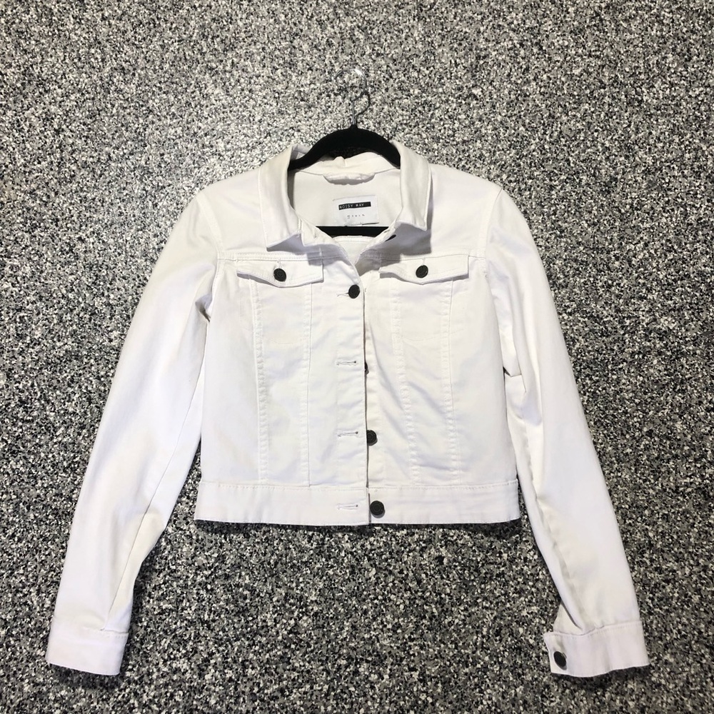 Noisy May ✦ Denim White Jean Jacket (XS)